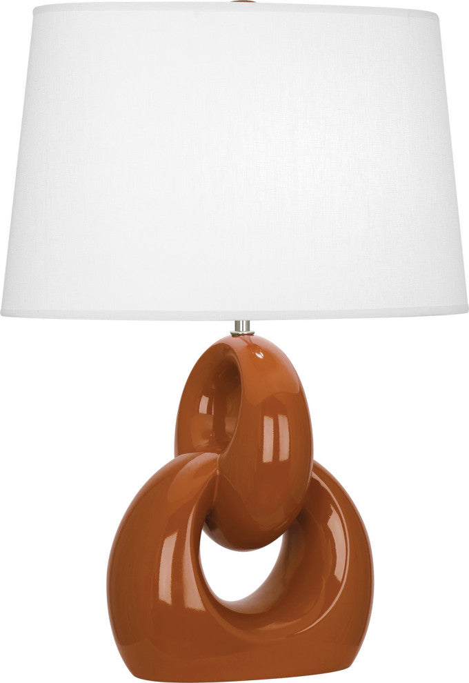 Robert Abbey RA-CM981 1-Light Table Lamp, Fusion