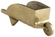 Cyan Wheelbarrow Token 11231, Aged Brass