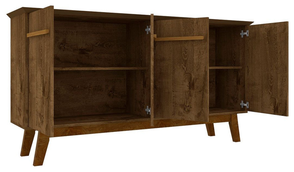 Yonkers 62.99 Sideboard in Rustic Brown