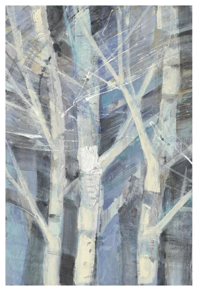 "Winter Birches I" Digital Paper Print by Albena Hristova, 26"x38"