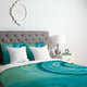 Deny Designs Stacey Schultz Circle World Blue Duvet Cover - Lightweight