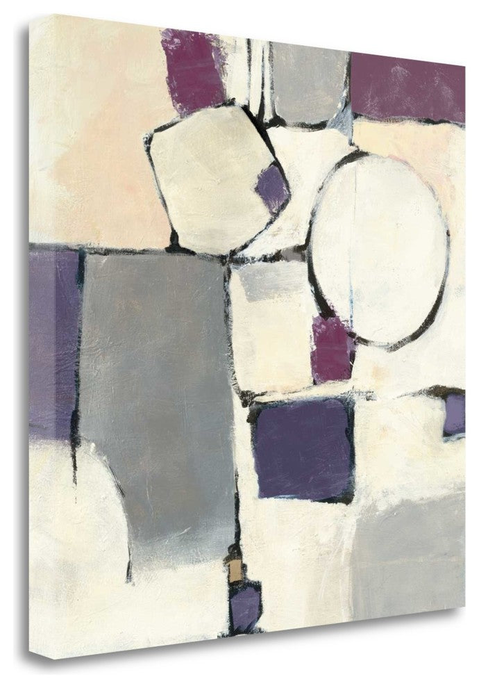 "White Out I" By Mike Schick, Giclee Print on Gallery Wrap Canvas, Ready to Hang