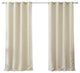 Belgian Flax Linen Grommet Blackout Curtain
