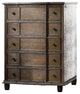 5 Drawers Weathered Oak Chest