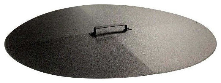 STAINLESS STEEL Round Fire Pit Cover/Snuffer, 50"