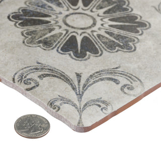 Costa Cendra Decor Fleur Ceramic Floor and Wall Tile
