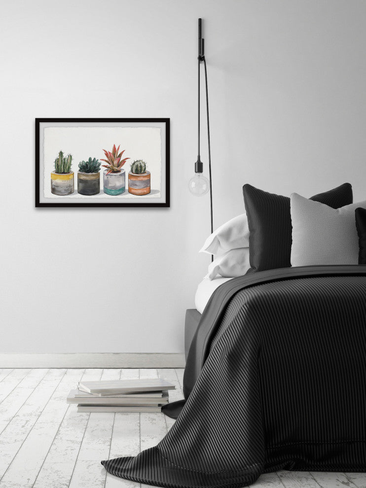 "Looking Sharp" Framed Painting Print