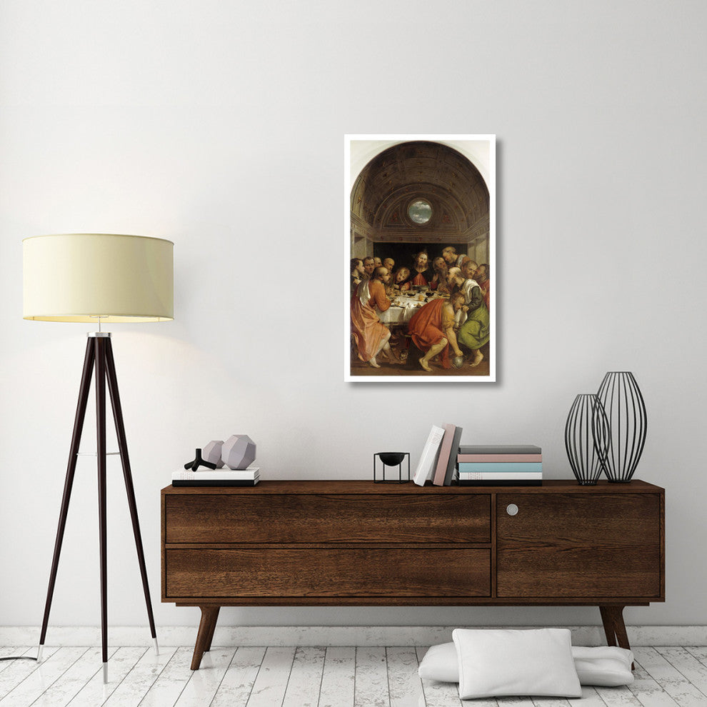 "Last Supper" Digital Paper Print by Romanino, 26"x42"