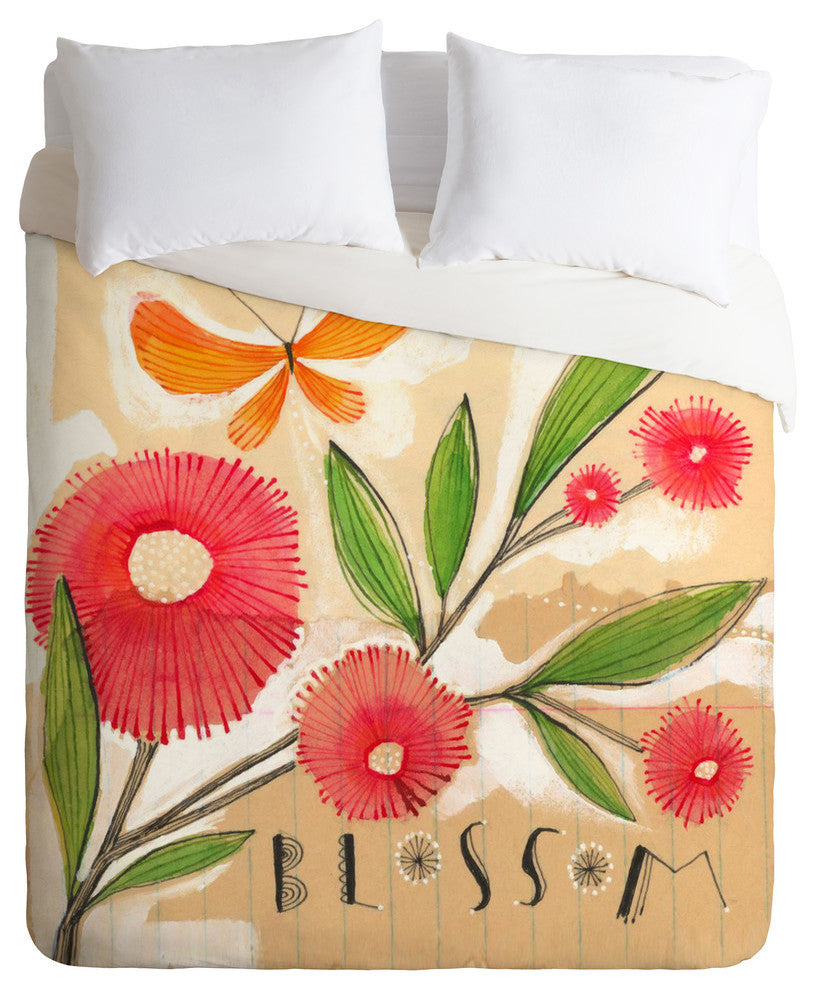 Deny Designs Cori Dantini Blossom 1 Duvet Cover - Lightweight