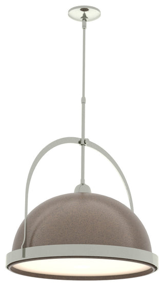 Atlas Large Pendant, Sterling, Bronze, Standard Height