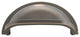 Belwith Hickory 3 " Williamsburg Oil-Rubbed Bronze Cup Cabinet Pull P3055-10B, O