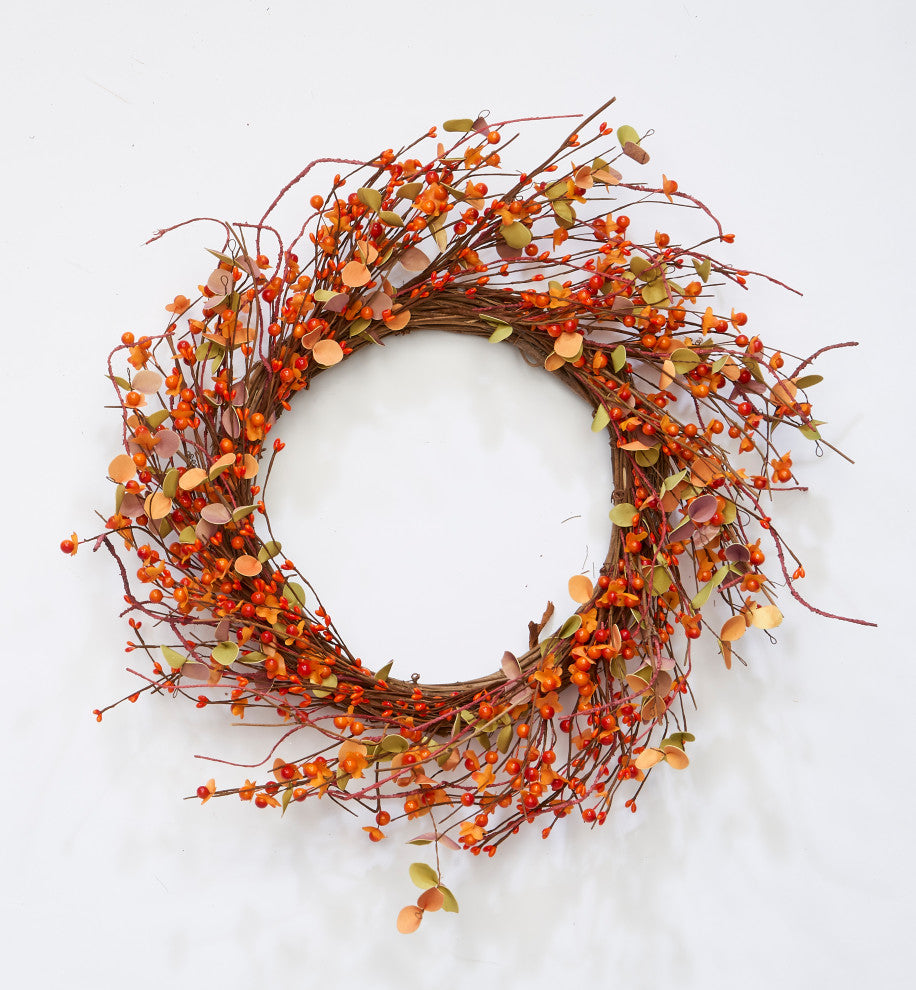 22" Fall Bittersweet Berry Wreath