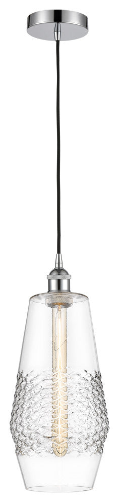 Innovations 616-1P-PC-G682-7-LED 1-Light Mini Pendant, Polished Chrome