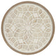 Madison Park Medallion Boho Rustic Wood Round Wall Decor