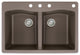 Transolid Aversa, Espresso, 22"x33"x9.5"
