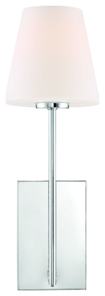 Crystorama Lena One Light Wall Mount LEN-250-OP-CH