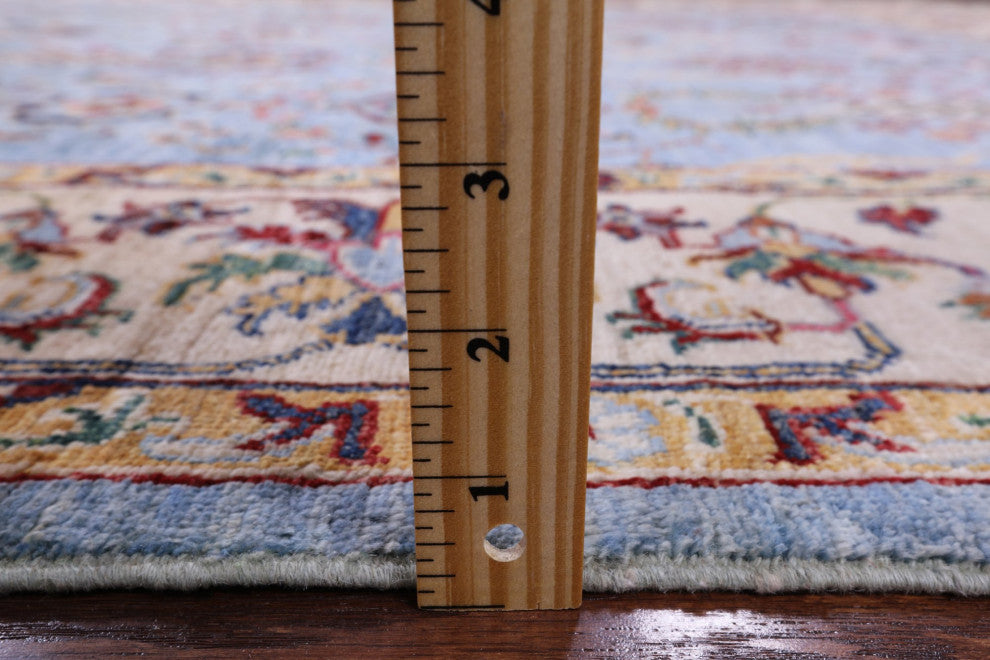 6' 10" X 9' 10" Handmade Persian Tabriz Wool Rug Q7558