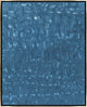 24x30 Mar Azul II, Framed Artwork, Silver