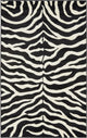 Rug Unique Loom Wildlife Black Rectangular 3' 3 x 5' 3