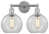 Innovations Athens 2 17" Bath Vanity-Light Polished Chrome
