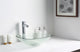ANZZI Story Series Tempered Glass Bathroom Vessel Sink