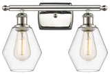 Innovations 516-2W-PN-G652-6 2-Light Bath Vanity Light, Polished Nickel