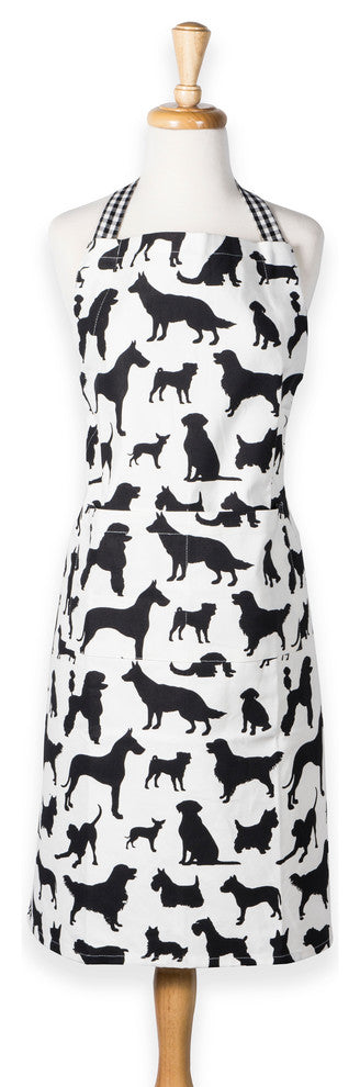 DII Dog Print Chef Apron