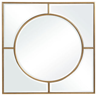 Uttermost Stanford Gold Square Mirror