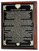 Military Wife Poem Plaque