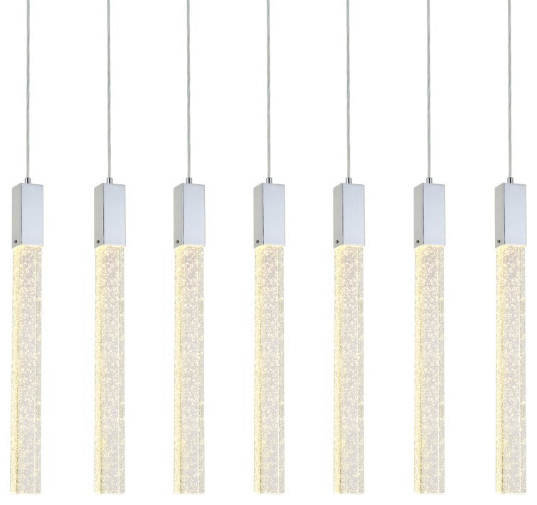 Wade 7-Light Pendant, Chrome