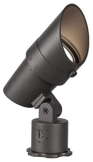 WAC Lighting LED 12V Accent Light, Bronzed Brass