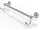 Sag Harbor 18" Towel Bar with Integrated Hooks, Polished Chrome