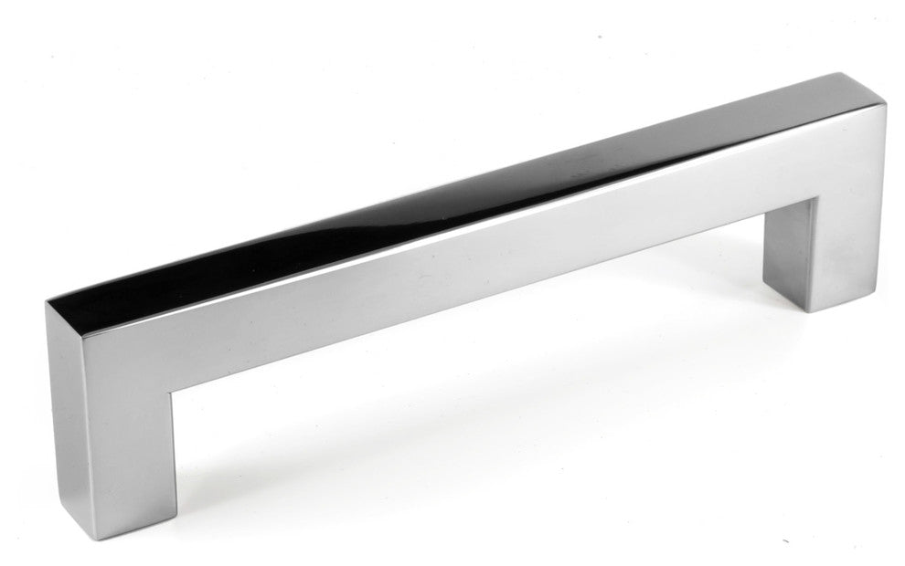 Celeste Square Bar Pull Cabinet Handle Polished Chrome Stainless 14mm, 5"