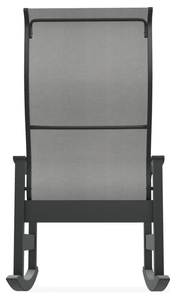 Leeward Sling Outdoor Supreme Rocker, Alloy/Graphite