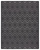 Nourison Versatile 7' x 10' Charcoal/Black Modern Area Rug
