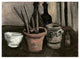 "Still Life with Paintbrushes in a Pot" Paper Print by Vincent Van Gogh, 24"x18"