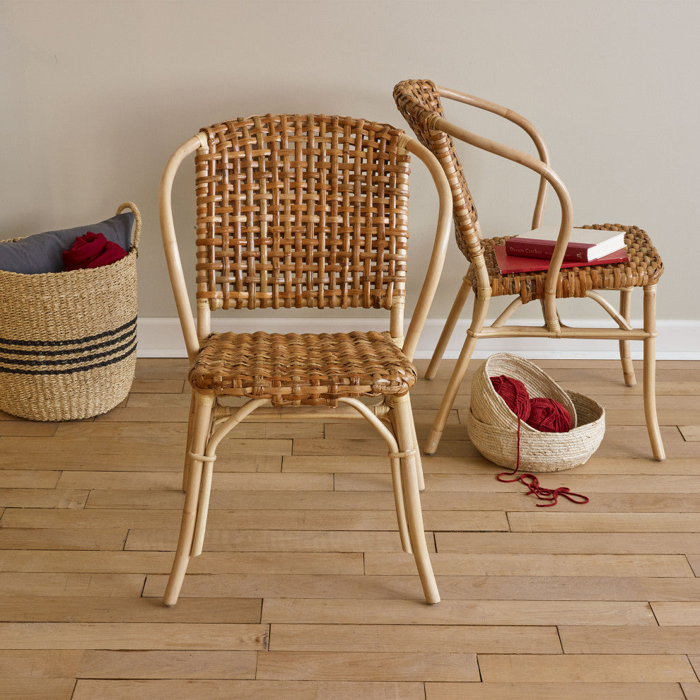 Lilas Rattan Bistro Chair Set of 2