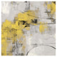 "Stone Gardens II Yellow" Digital Paper Print by Silvia Vassileva, 20"x20"