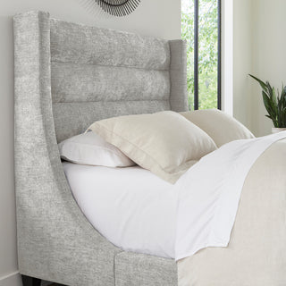 Parker Living Sleep Jacob Luxe Bed, Luxe Light Grey, King