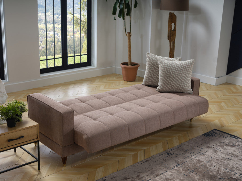 Camilla 3 Seat Sleeper, Mira Mink