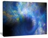 Perfect Whirlwind Starry Sky, Abstract Canvas Art Print, 40x30