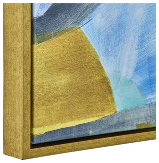 Uttermost 32318 The Story Of Water 55" x 44" Framed Abstract - Multicolored