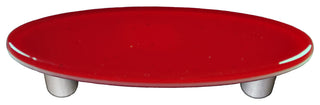 Red Pull Oval, Black Post