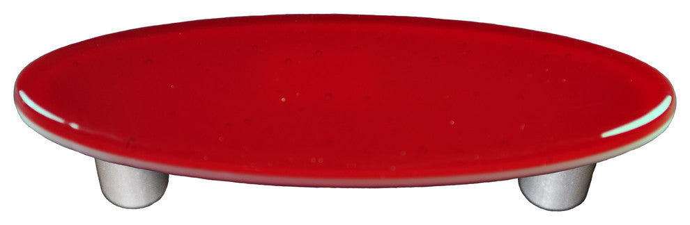 Red Pull Oval, Black Post