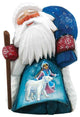 Snow Maiden Friend, Woodcarved Figurine
