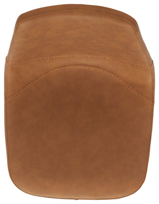 Safavieh Kayne Dining Chair, Cognac/Black