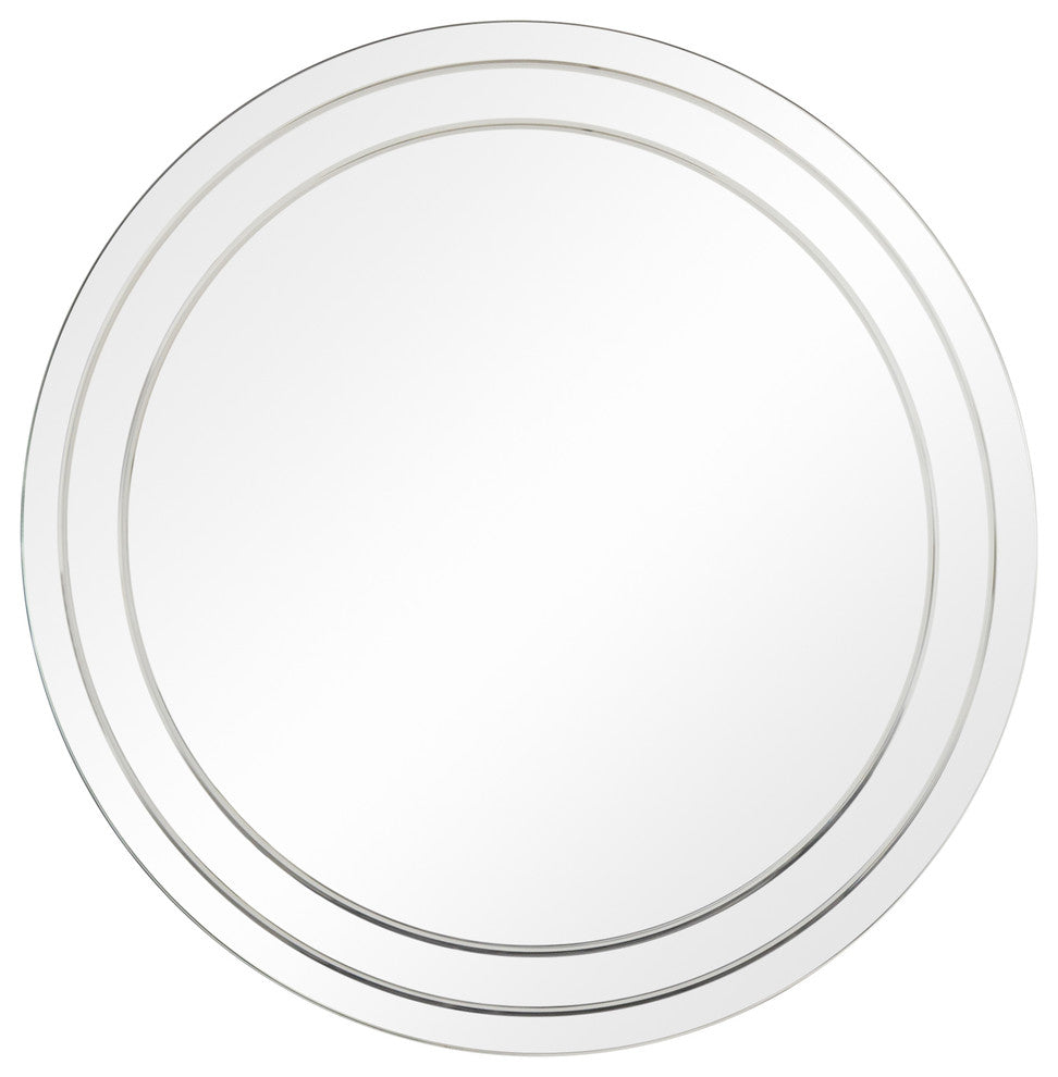 Turner Frameless 30" Round Wall Mirror