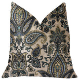 Tulip Safari Multicolor Luxury Throw Pillow, 22"x22"