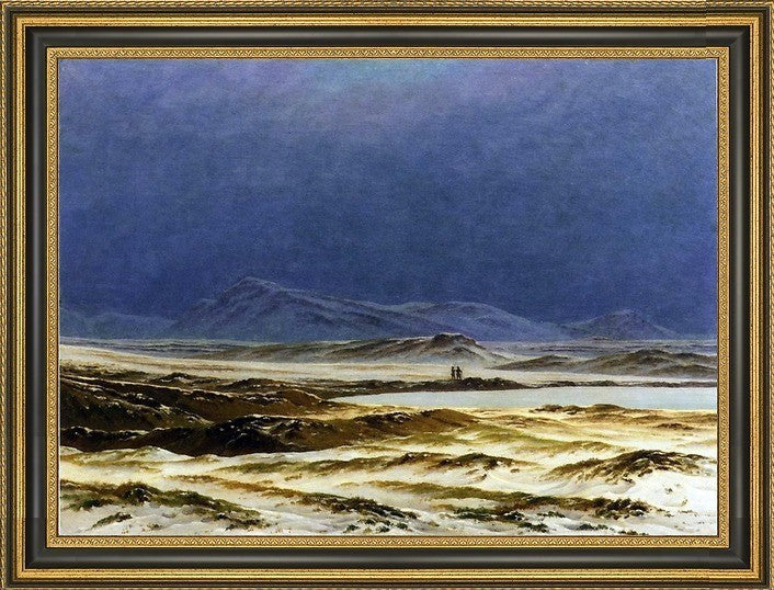 Anton Mauve Nordic Landscape, Spring Spring Framed Premium Canvas Print, 16"x24"