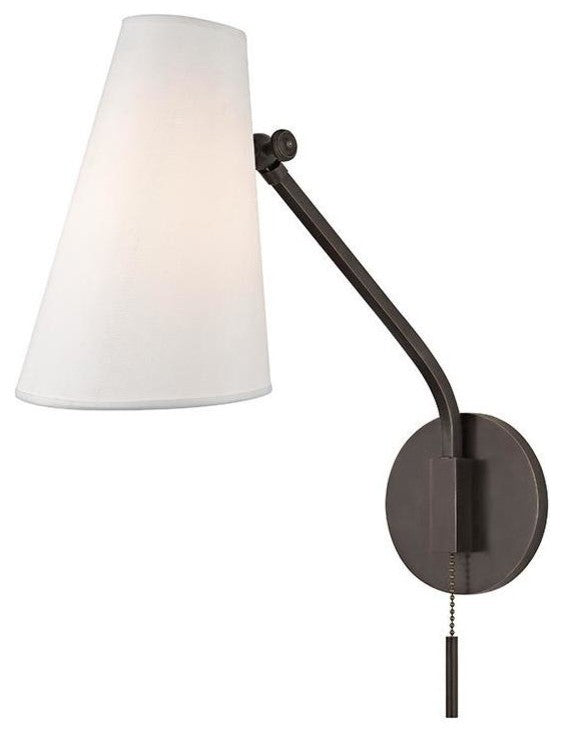 Patten 1-Light, Wall Sconce, Old Bronze